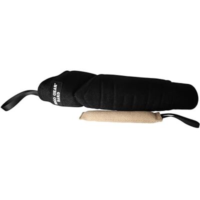 DINGO GEAR WWW.DINGOGEAR.COM 1977 DINGO GEAR Zestaw: Bardzo twardy rękaw Nylcot Plus zabawka do holowania jutowego, narzędzia do treningu gryzienia dla IGP, K9, sportu, treningu dorosłych psów, czarny, poziom gryzienia 5 Master DINGO GEAR WWW.DINGOGEAR.COM 1977 DINGO GEAR Zestaw: Bardzo twardy rękaw Nylcot Plus zabawka do holowania jutowego, narzędzia do treningu gryzienia dla IGP, K9, sportu, treningu dorosłych psów, czarny, poziom gryzienia 5 Master