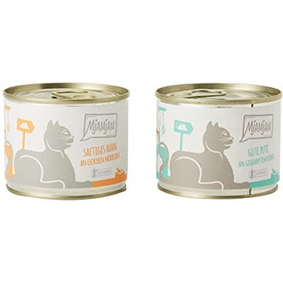 Karma dla kotów Becker MJAMJAM - Kurczak i Indyk - 6 x 200g Karma dla kotów Becker MJAMJAM - Kurczak i Indyk - 6 x 200g