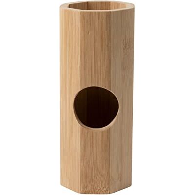 Dehner Lieblinge Tunel bambusowy dla gryzoni brązowy Ø 8 cm długość 19,7 cm Dehner Lieblinge Tunel bambusowy dla gryzoni brązowy Ø 8 cm długość 19,7 cm