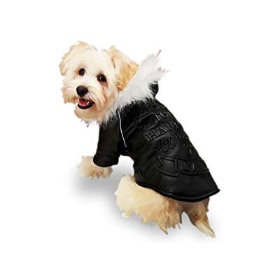 Pet Tribe PT72577 Pettribe kurtka Seattle 20 cm, czarna Pet Tribe PT72577 Pettribe kurtka Seattle 20 cm, czarna