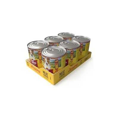 Josera Meat Lovers Menu Beef with Potato (6 x 800 g) dla dorosłych Mokra karma premium dla dorosłych psów wołowina z ziemniakami – z dużą ilością mięsa (65%) bez pszenicy mokra karma dla Josera Meat Lovers Menu Beef with Potato (6 x 800 g) dla dorosłych Mokra karma premium dla dorosłych psów wołowina z ziemniakami – z dużą ilością mięsa (65%) bez pszenicy mokra karma dla