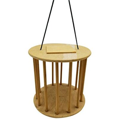Dehner Akcesoria dla małych zwierząt z siano naturalne, Ø 23 cm, wysokość 23 cm, drewno, naturalne Dehner Akcesoria dla małych zwierząt z siano naturalne, Ø 23 cm, wysokość 23 cm, drewno, naturalne