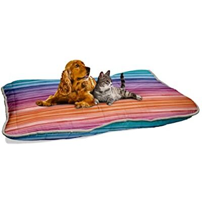 Italian Bed Linen Fantasy Dogs Maxy poduszka tęczowa, 60 x 100 cm Italian Bed Linen Fantasy Dogs Maxy poduszka tęczowa, 60 x 100 cm