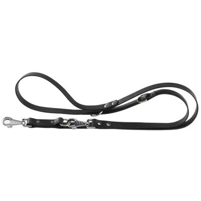 Ferplast 75310917 smycz dla psów Natural Training Lead GA18/200, szerokość: 1,8 cm, długość: 120-200 cm, czarna Ferplast 75310917 smycz dla psów Natural Training Lead GA18/200, szerokość: 1,8 cm, długość: 120-200 cm, czarna