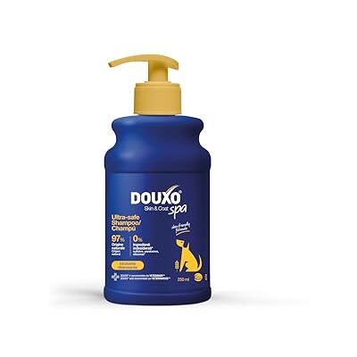 Douxo ® Skin & Coat SPA szampon owsiany dla psów, bardzo bezpieczny 250 ml, głęboko oczyszcza i nawilża skórę, wzmacnia sierść, pozostawia włosy miękkie i błyszczące. Przyjazna dla skóry formuła Douxo ® Skin & Coat SPA szampon owsiany dla psów, bardzo bezpieczny 250 ml, głęboko oczyszcza i nawilża skórę, wzmacnia sierść, pozostawia włosy miękkie i błyszczące. Przyjazna dla skóry formuła