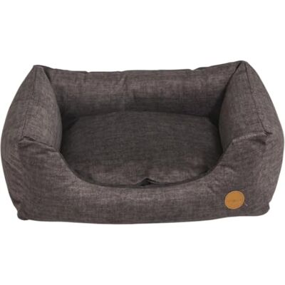 JACK AND VANILLA , Poduszka dla psa, Sofa, Model Manchester, kolor brązowy, rozmiar M, 80 x 60 x 25 cm JACK AND VANILLA , Poduszka dla psa, Sofa, Model Manchester, kolor brązowy, rozmiar M, 80 x 60 x 25 cm