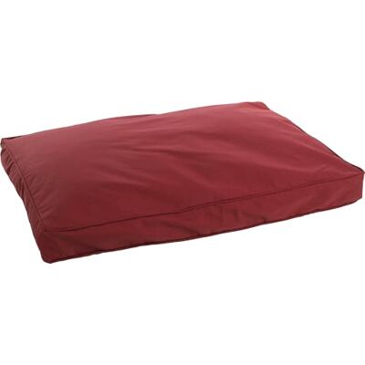 Flamingo Geneve prostokątna poduszka dla psa bordowa 100x70x12cm zdejmowana poszewka z zamkiem błyskawicznym antypoślizgowe dno Flamingo Geneve prostokątna poduszka dla psa bordowa 100x70x12cm zdejmowana poszewka z zamkiem błyskawicznym antypoślizgowe dno