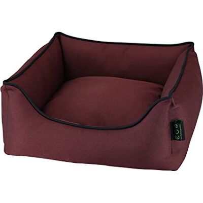 Nobby ECO 61846 ECO Wygodne łóżko kwadratowe ESAT Bordeaux 45 x 40 x 18 cm Nobby ECO 61846 ECO Wygodne łóżko kwadratowe ESAT Bordeaux 45 x 40 x 18 cm
