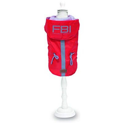 Croci C7274413 Vancouver kurtka przeciwdeszczowa Fbi Red, 40 cm Croci C7274413 Vancouver kurtka przeciwdeszczowa Fbi Red, 40 cm