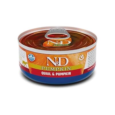 FARMINA ND Cat Pumpkin CODORNIZ Pudełko 24X70 GR FARMINA ND Cat Pumpkin CODORNIZ Pudełko 24X70 GR