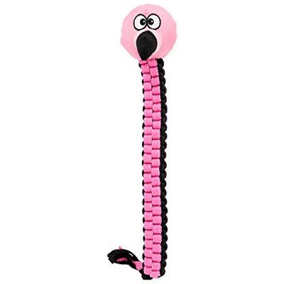 Tyrol Zabawka dla psa dżungla, flamingo, 40 cm, 1 sztuka Tyrol Zabawka dla psa dżungla, flamingo, 40 cm, 1 sztuka
