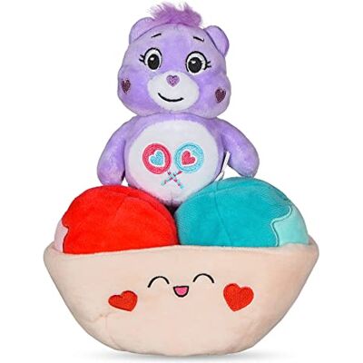 Care Bears Troskliwe misie dla zwierząt domowych, pluszowa piszcząca zabawka, dzielenie się niedźwiedziem z lodami lodowymi, 20 cm z piszczącym wnętrzem, dziel się niedźwiedziem dla psów piszcząca pluszowa Care Bears Troskliwe misie dla zwierząt domowych, pluszowa piszcząca zabawka, dzielenie się niedźwiedziem z lodami lodowymi, 20 cm z piszczącym wnętrzem, dziel się niedźwiedziem dla psów piszcząca pluszowa