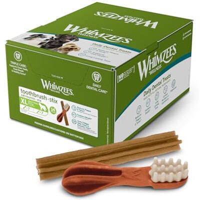 WHIMZEES Pudełko Różnorodności XL, 14 sztuk – Rozmiar S, Gryzaki Dentystyczne dla Bardzo Dużych Psów, Naturalne, Bezzbożowe, Bez Dodatku Cukru WHIMZEES Pudełko Różnorodności XL, 14 sztuk – Rozmiar S, Gryzaki Dentystyczne dla Bardzo Dużych Psów, Naturalne, Bezzbożowe, Bez Dodatku Cukru
