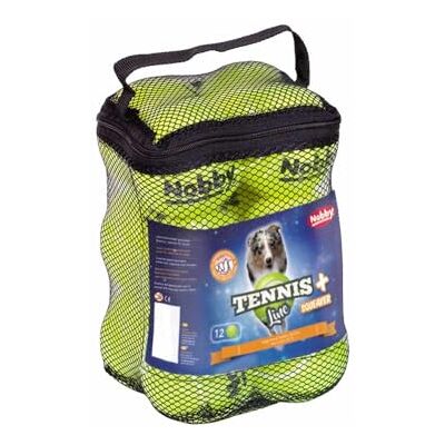 Nobby Piłka tenisowa z wytrychem, różne rozmiary XS, 4,5 cm, 12 sztuk torba siatkowa Nobby Piłka tenisowa z wytrychem, różne rozmiary XS, 4,5 cm, 12 sztuk torba siatkowa