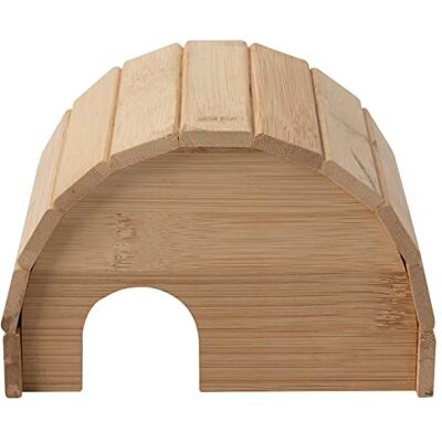 Dehner Lieblinge Nika Bamboo Dom dla gryzoni Brązowy ok. 10 x 12 x 15,5 cm Dehner Lieblinge Nika Bamboo Dom dla gryzoni Brązowy ok. 10 x 12 x 15,5 cm