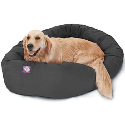 Majestic Products Bagel legowisko dla psa, 40 cali, szare Majestic Products Bagel legowisko dla psa, 40 cali, szare