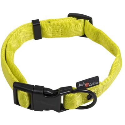 JACK AND VANILLA , Obroża dla psa, model Comfort Tube Nylon, Kolor żółty, Rozmiar 12 mm x 23-36 cm JACK AND VANILLA , Obroża dla psa, model Comfort Tube Nylon, Kolor żółty, Rozmiar 12 mm x 23-36 cm