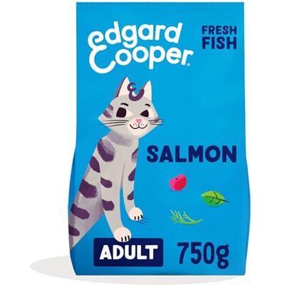 Sucha karma dla kotów z łososiem Edgard and Cooper - 750g Sucha karma dla kotów z łososiem Edgard and Cooper - 750g