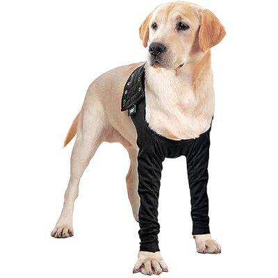 Suitical Recovery Double Sleeves XLarge Black Ochraniacz kończyny dla psa Suitical Recovery Double Sleeves XLarge Black Ochraniacz kończyny dla psa