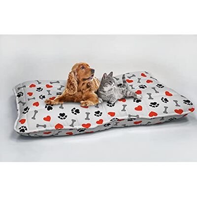 Italian Bed Linen Marzenia i kaprysy Zwierzęta Maxy Pikowane łożysko, Dogs World Krem, 60x100 cm Italian Bed Linen Marzenia i kaprysy Zwierzęta Maxy Pikowane łożysko, Dogs World Krem, 60x100 cm