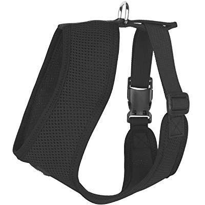 Hip Doggie HD-6PMHBK Ultra Comfort uprząż dla psa, XXL, czarna Hip Doggie HD-6PMHBK Ultra Comfort uprząż dla psa, XXL, czarna
