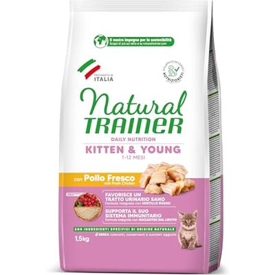 Natural Trainer Kitten Chicken 1,5 Kg - Karma dla kotów Natural Trainer Kitten Chicken 1,5 Kg - Karma dla kotów