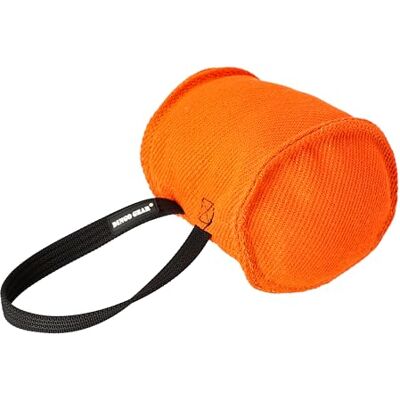 DINGO GEAR WWW.DINGOGEAR.COM 1977 DINGO GEAR Berta zabawka holownicza w kształcie beczki, do treningu gryzienia, IGP, pobierania, jazdy zdobyczy, posłuszeństwa, sportów psów, francuski holownik z 1 uchwytem, pomarańczowy (S00096) DINGO GEAR WWW.DINGOGEAR.COM 1977 DINGO GEAR Berta zabawka holownicza w kształcie beczki, do treningu gryzienia, IGP, pobierania, jazdy zdobyczy, posłuszeństwa, sportów psów, francuski holownik z 1 uchwytem, pomarańczowy (S00096)