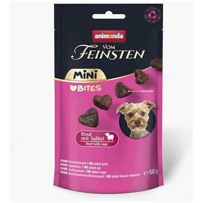 Animonda Dorosły Mini Love Bites wołowina z szałwią 10 x 50 g Animonda Dorosły Mini Love Bites wołowina z szałwią 10 x 50 g
