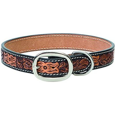 06-1912-19 Obroża dla psa Weaver Pet Floral Tooled 06-1912-19 Obroża dla psa Weaver Pet Floral Tooled