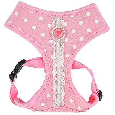 PINKAHOLIC NATA-HA7552-PK-S Lana Harness S uprząż dla psa, S, różowa PINKAHOLIC NATA-HA7552-PK-S Lana Harness S uprząż dla psa, S, różowa