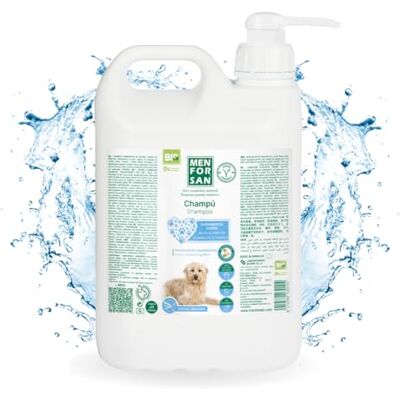 Menforsan Talk Odor Eliminator Szampon dla psów, Eliminuje nieprzyjemny zapach z sierści, Niebieski, 5 L Menforsan Talk Odor Eliminator Szampon dla psów, Eliminuje nieprzyjemny zapach z sierści, Niebieski, 5 L