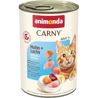 Animonda Adult Karma dla Kotów, Kurczak/Łosoś, 6 x 400 g Animonda Adult Karma dla Kotów, Kurczak/Łosoś, 6 x 400 g