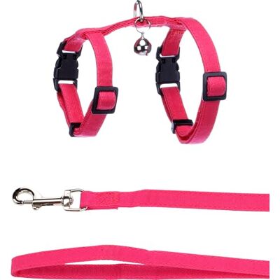 Flamingo Uprząż dla kota ze smyczą dla kociaka Lomi Fuksja 15-22cm 20-30cm 120cm 10mm Flamingo Uprząż dla kota ze smyczą dla kociaka Lomi Fuksja 15-22cm 20-30cm 120cm 10mm