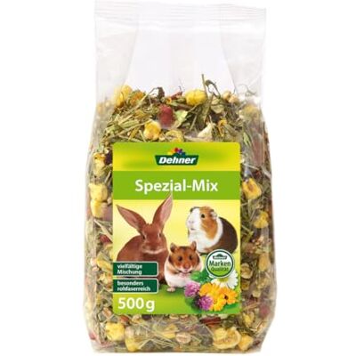 Dehner specjalna mieszanka przekąsek dla gryzoni, 6 x 500 g (3000 g) Dehner specjalna mieszanka przekąsek dla gryzoni, 6 x 500 g (3000 g)