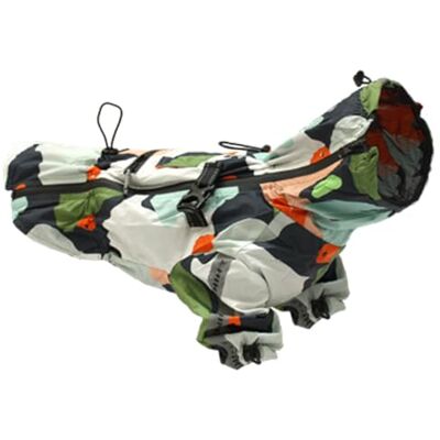 Kurtka przeciwdeszczowa dla psa Croci Harlequin - Wodoszczelna, Oddychająca, Odblaskowa - 30cm Kurtka przeciwdeszczowa dla psa Croci Harlequin - Wodoszczelna, Oddychająca, Odblaskowa - 30cm