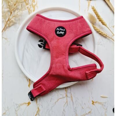 Pet Pooch Boutique Różowo-różowa uprząż dla psa M Pet Pooch Boutique Różowo-różowa uprząż dla psa M