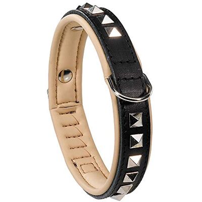Ferplast Giotto Luxor obroża dla psa, 35-39 cm/20 mm, czarna Ferplast Giotto Luxor obroża dla psa, 35-39 cm/20 mm, czarna