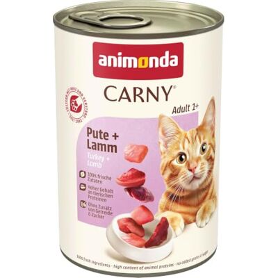 Animonda Adult Karma dla Kotów, Indyk/Jagnięcina, 6 x 400 g Animonda Adult Karma dla Kotów, Indyk/Jagnięcina, 6 x 400 g