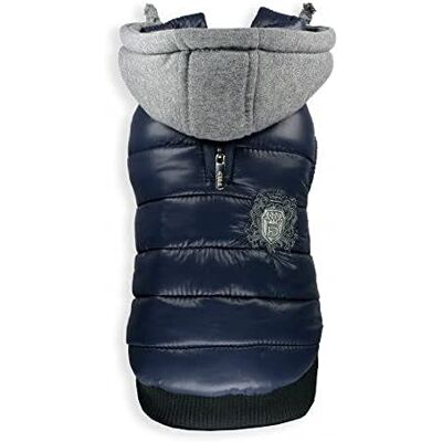 Hip Doggie HD-5SPVN Sporty Puffer Vest płaszcz dla psa, XL, granatowy Hip Doggie HD-5SPVN Sporty Puffer Vest płaszcz dla psa, XL, granatowy