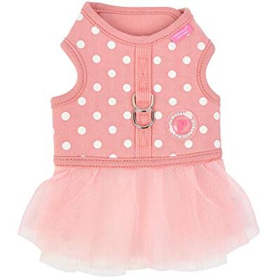 PINKAHOLIC NAUA-HD7624-IP-M Ida Pinka uprząż dla psa, MIndian Pink PINKAHOLIC NAUA-HD7624-IP-M Ida Pinka uprząż dla psa, MIndian Pink