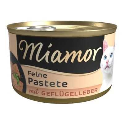 Miamor (21% karma dla kotów, wątróbka kurczaka) opakowanie 12 x 85 g Miamor (21% karma dla kotów, wątróbka kurczaka) opakowanie 12 x 85 g