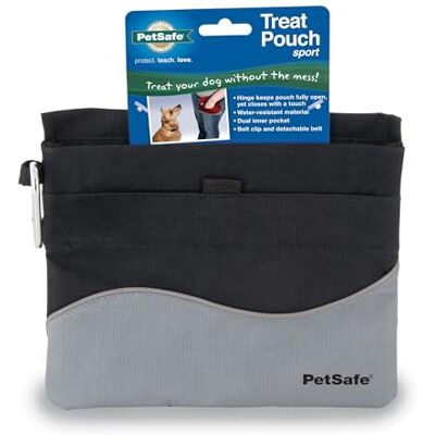 PetSafe Torba na smakołyki sportowe akcesoria do treningu zwierząt domowych i wyprowadzania psów, czarna PetSafe Torba na smakołyki sportowe akcesoria do treningu zwierząt domowych i wyprowadzania psów, czarna