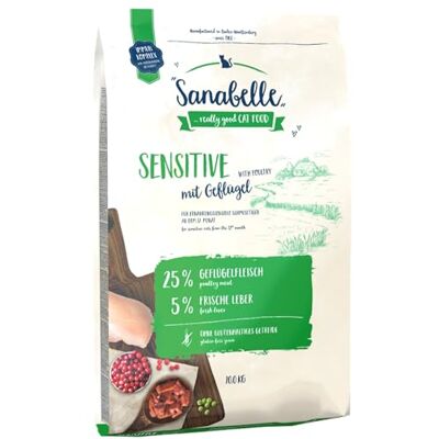 Sanabelle Sensitive Adult Karma dla Kota, Kurczak, 10 kg Sanabelle Sensitive Adult Karma dla Kota, Kurczak, 10 kg