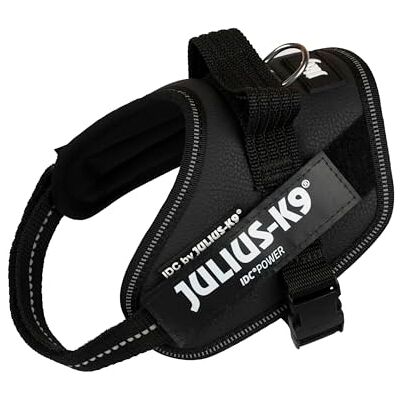 JULIUS K-9 IDC Powerharness, rozmiar: Mini-Mini/XS, czarny sztuczna skóra JULIUS K-9 IDC Powerharness, rozmiar: Mini-Mini/XS, czarny sztuczna skóra