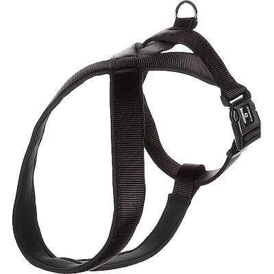 Flamingo Uprząż Cross Abbi Black M 58-70CM 25MM Flamingo Uprząż Cross Abbi Black M 58-70CM 25MM