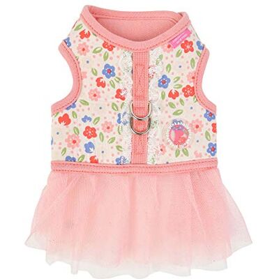 PINKAHOLIC NAUA-HD7631-IP-L Crocus Pinka uprząż dla psa, L, indyjski różowy PINKAHOLIC NAUA-HD7631-IP-L Crocus Pinka uprząż dla psa, L, indyjski różowy
