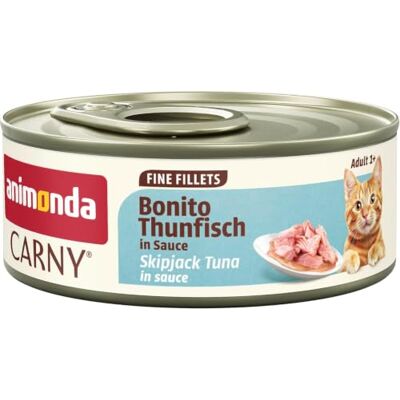 Animonda Dorosły drobne fillets, bonito tuńczyk w sosie, opakowanie zbiorcze 12 x 60 g Animonda Dorosły drobne fillets, bonito tuńczyk w sosie, opakowanie zbiorcze 12 x 60 g