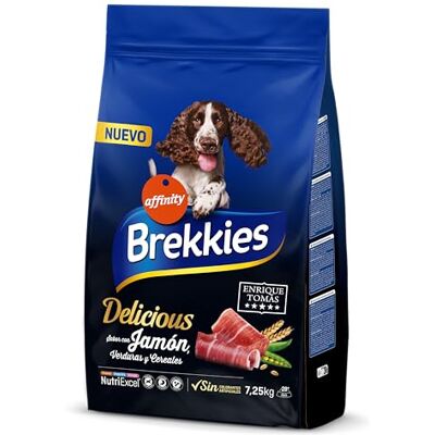 Brekkies Pyszna karma dla psów z szynką Henryk Tomasz 7,25 kg Brekkies Pyszna karma dla psów z szynką Henryk Tomasz 7,25 kg