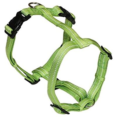 Croci C5079909 Nylon Uprząż Soft Refled, zielona Croci C5079909 Nylon Uprząż Soft Refled, zielona