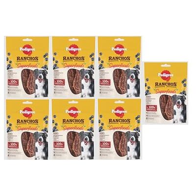 Pedigree Przekąski dla psów RANCHOS Superfoods z wołowiną 7 x 70 g Pedigree Przekąski dla psów RANCHOS Superfoods z wołowiną 7 x 70 g